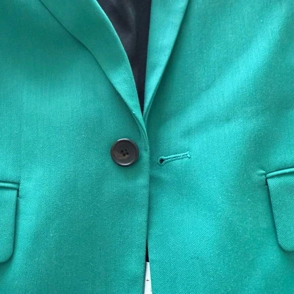 A.L.C. Teal Blazer Jacket Size 4 - Picture 3 of 8